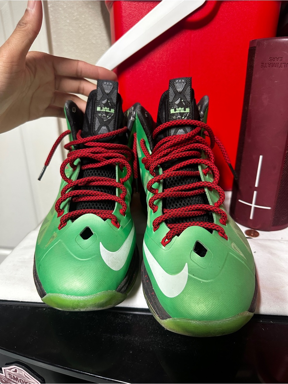 Nike LeBron 10 Cutting Jade